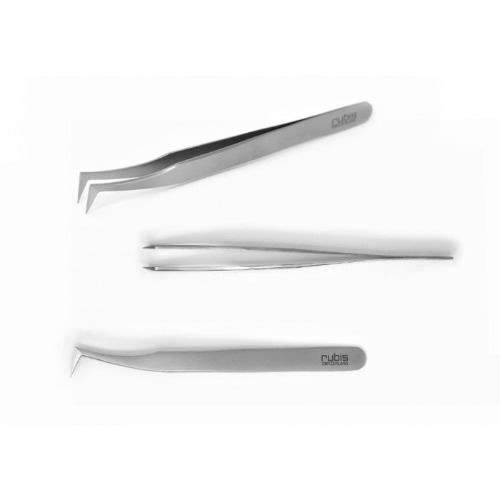 Tweezers, Ultra Fine Pointed Curved, 115mm
