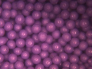Violet Polyethylene Microspheres 1.00g/cc - 5um to 1200um (1.2mm)