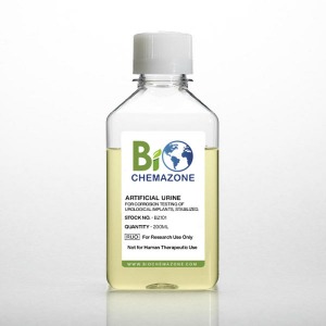 ARTIFICIAL URINE FOR CORROSION TESTING OF UROLOGICAL IMPLANTS, STABILIZED. 200ML (BZ101)