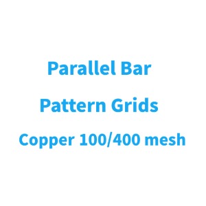 Grids - Parallel Bar Pattern Grids - Copper 100/400 mesh