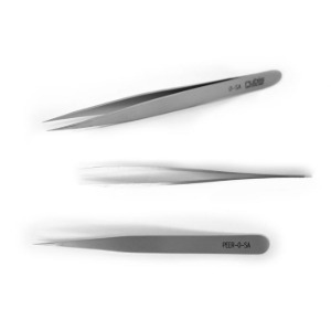Tweezers, Rubis Ultra Fine Straight Pointed Precision Tip, 120mm, 4.75”