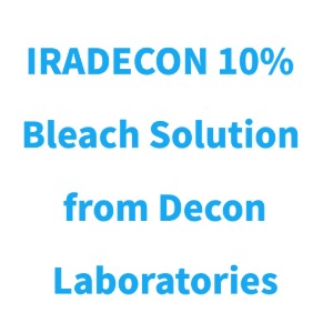 IRADECON 10% Bleach Solution from Decon Laboratories