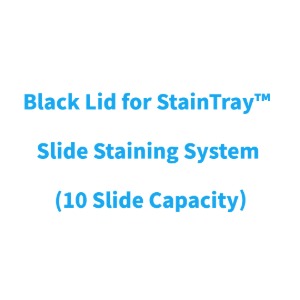 Black Lid for StainTray™ Slide Staining System (10 Slide Capacity)