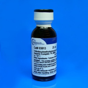 TDMAC-heparin (Tridodecylmethylammonium heparinate), 7% (w/w) solution