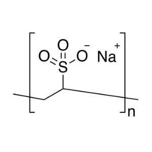 Poly(vinylsulfonic acid) sodium salt, 25% soln. in water