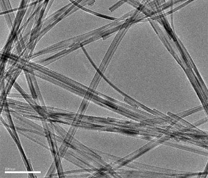 Titanium Oxide Nanowires (10nm×10µm, Research Grade)