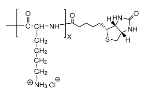 Poly-L-lysine hydrochloride biotin