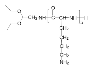 Acetal-Poly-L-lysine