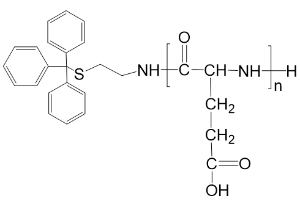 Tritylthiol-poly-L-Glutamic acid/Trt-pGlu