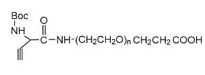 Boc-amine alkyne-PEG-COOH